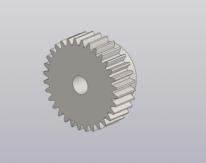 Прямозубая шестерня M2Z32