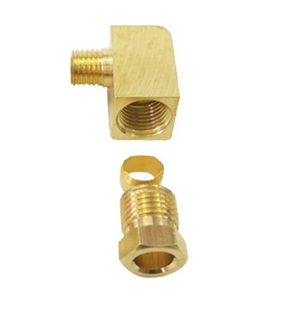 Фитинг для смазки LS-JN46 (LS-DRIVE; 4 мм - М6x1; 90°)
