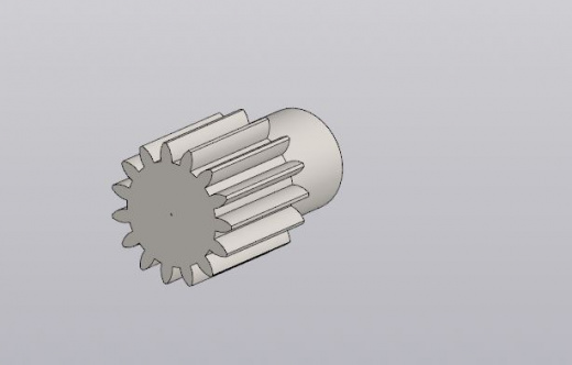 Прямозубая шестерня M1Z15